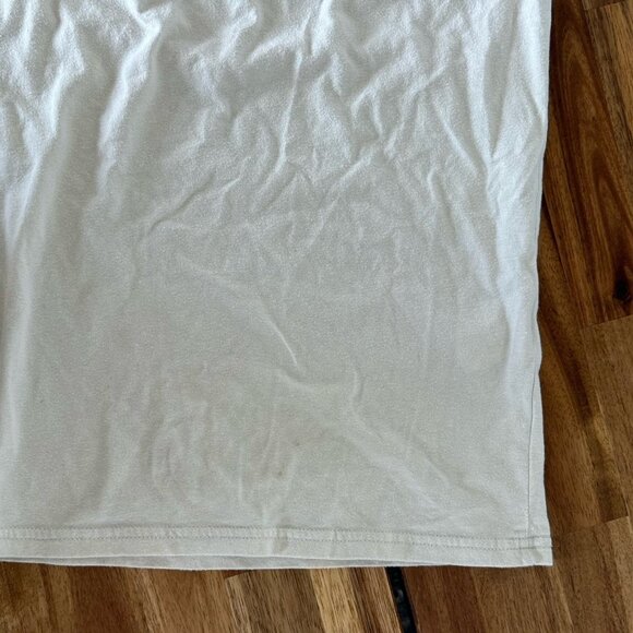 Under Armour Project Rock Brahma Bull Short Sleeve Shirt Men's M Cream Red - Picture 7 of 14